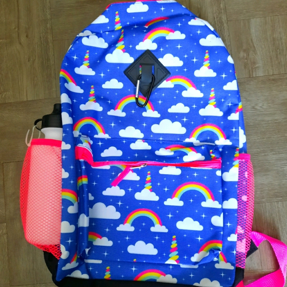 Cute rainbow backpack